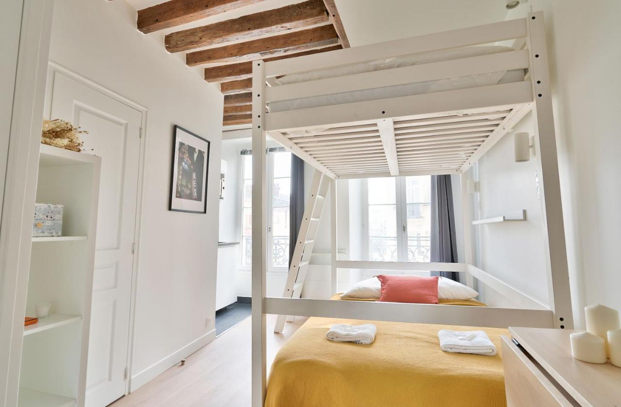 Stylish Mezzanine Studio In The Heart Of Paris 3F エクステリア 写真